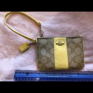 Coach wristlet